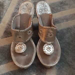 7.5 M Jack Rogers Wedge Flip Flop
